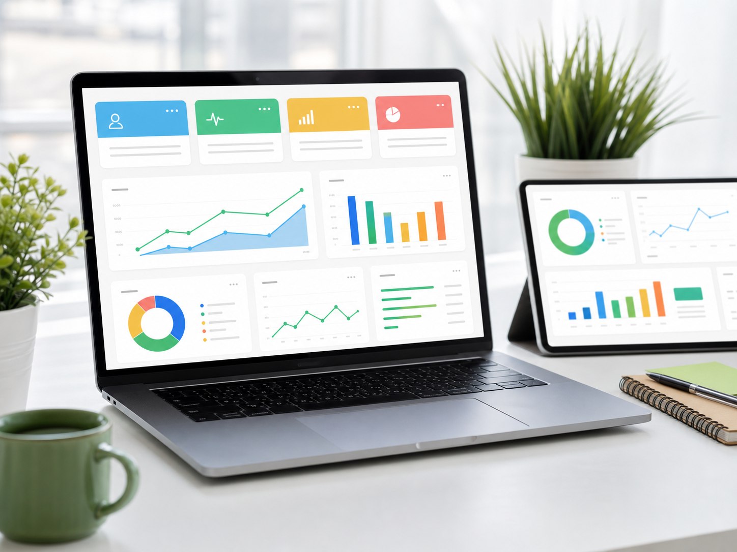 NETMARKX bright ads and analytics reporting visual